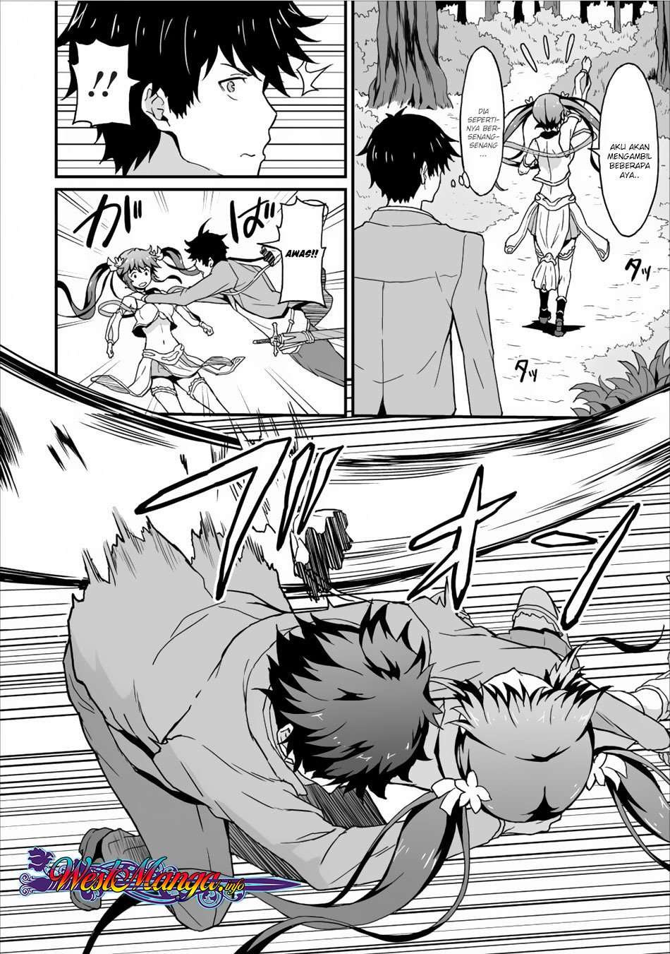 Taberu dake de Level-Up! Damegami to Issho ni Isekai Musou Chapter 3 Gambar 9