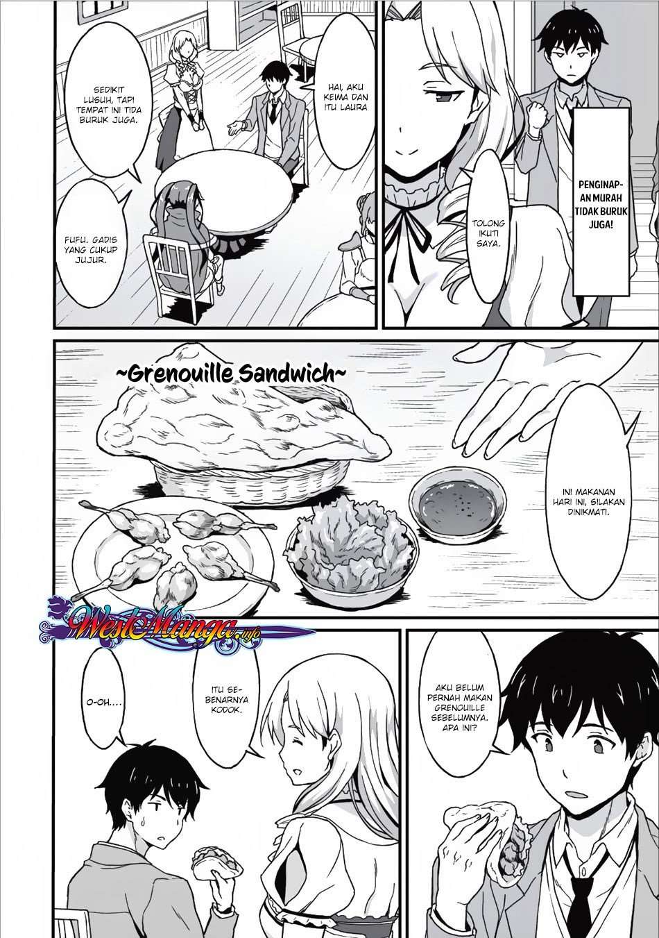 Taberu dake de Level-Up! Damegami to Issho ni Isekai Musou Chapter 4 Gambar 21