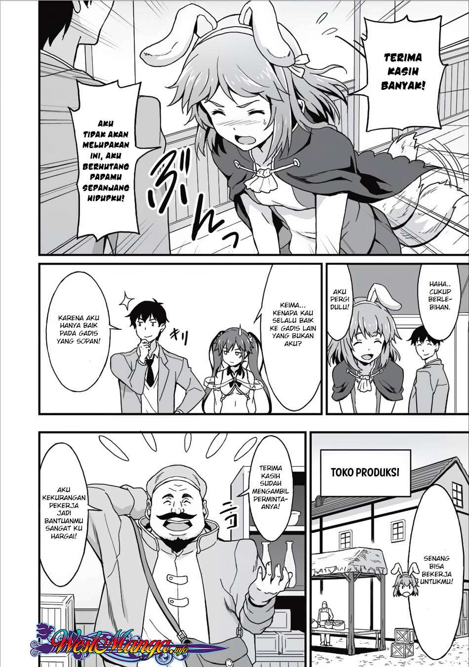 Taberu dake de Level-Up! Damegami to Issho ni Isekai Musou Chapter 5 Gambar 10