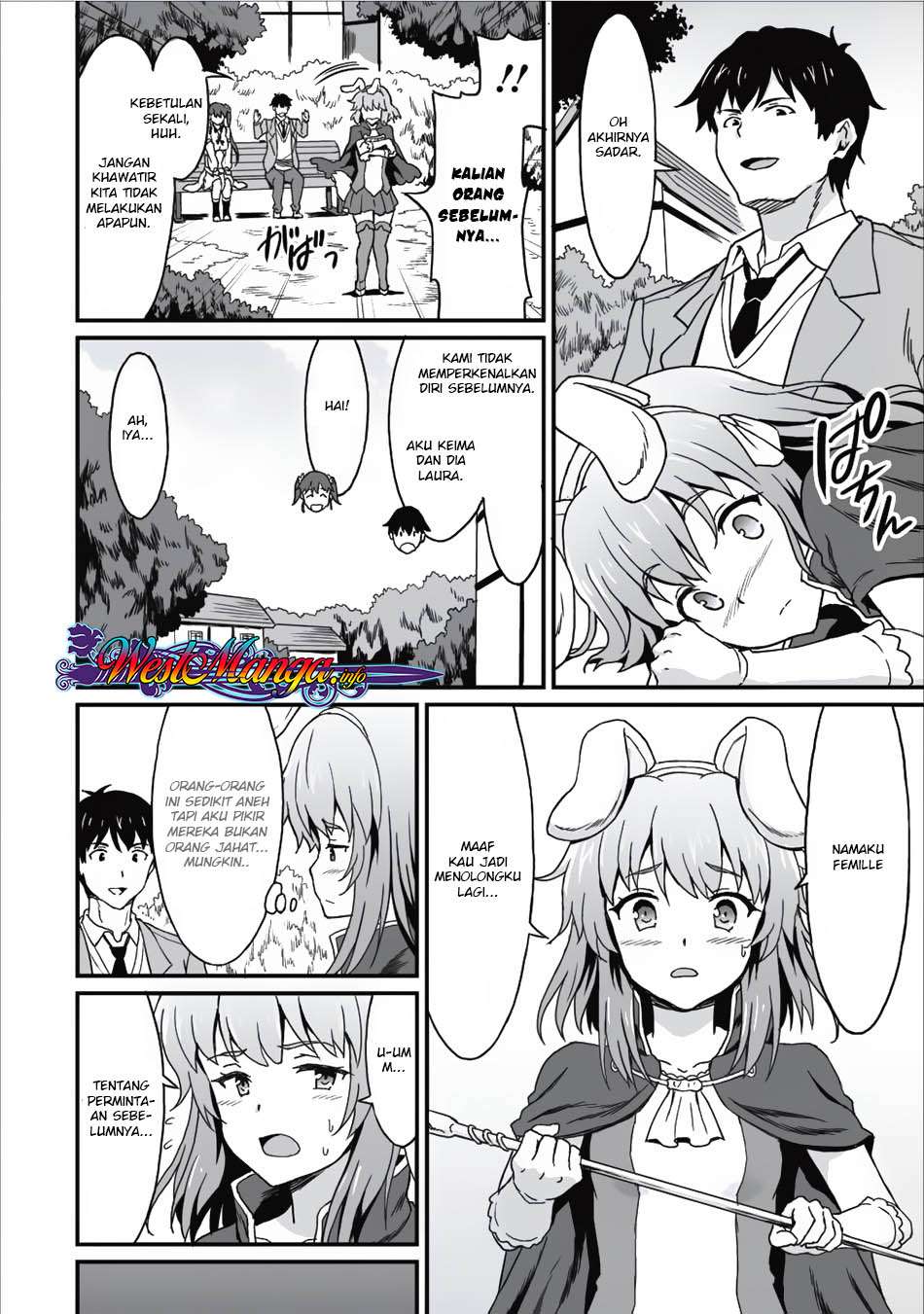 Taberu dake de Level-Up! Damegami to Issho ni Isekai Musou Chapter 5 Gambar 16