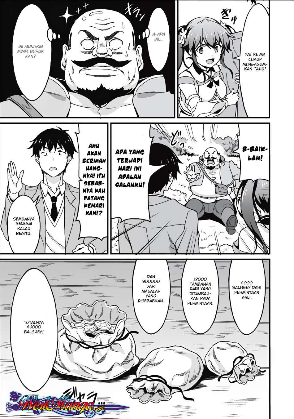 Taberu dake de Level-Up! Damegami to Issho ni Isekai Musou Chapter 5 Gambar 27