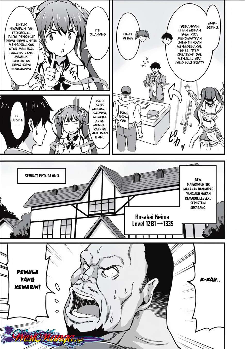 Taberu dake de Level-Up! Damegami to Issho ni Isekai Musou Chapter 5 Gambar 5