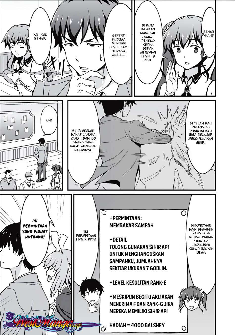 Taberu dake de Level-Up! Damegami to Issho ni Isekai Musou Chapter 5 Gambar 7