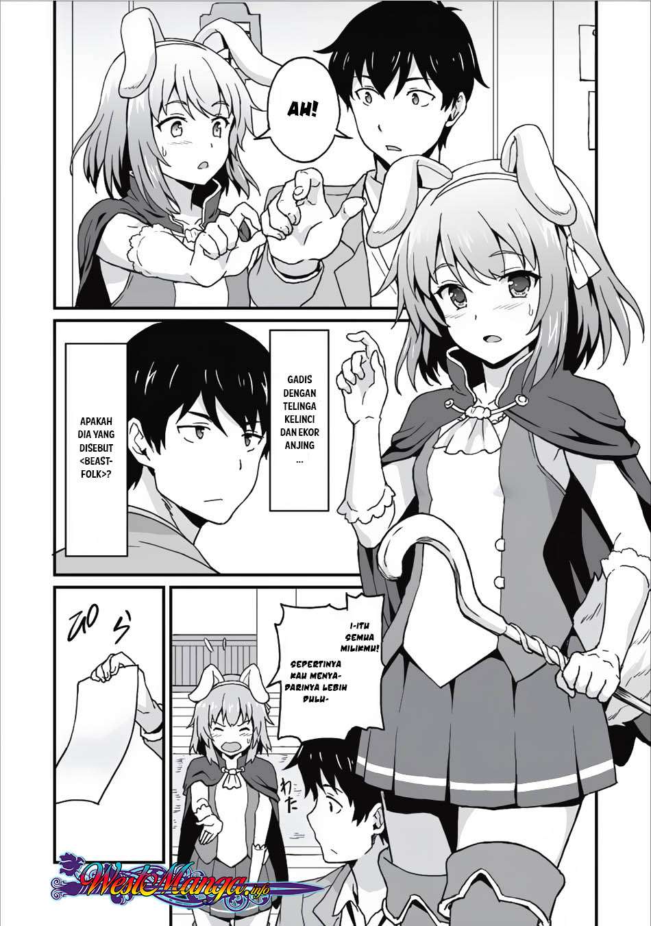 Taberu dake de Level-Up! Damegami to Issho ni Isekai Musou Chapter 5 Gambar 8