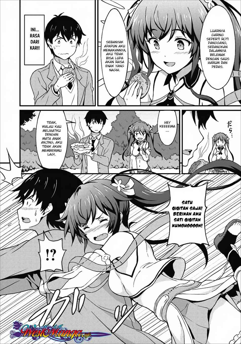 Taberu dake de Level-Up! Damegami to Issho ni Isekai Musou Chapter 6 Gambar 10