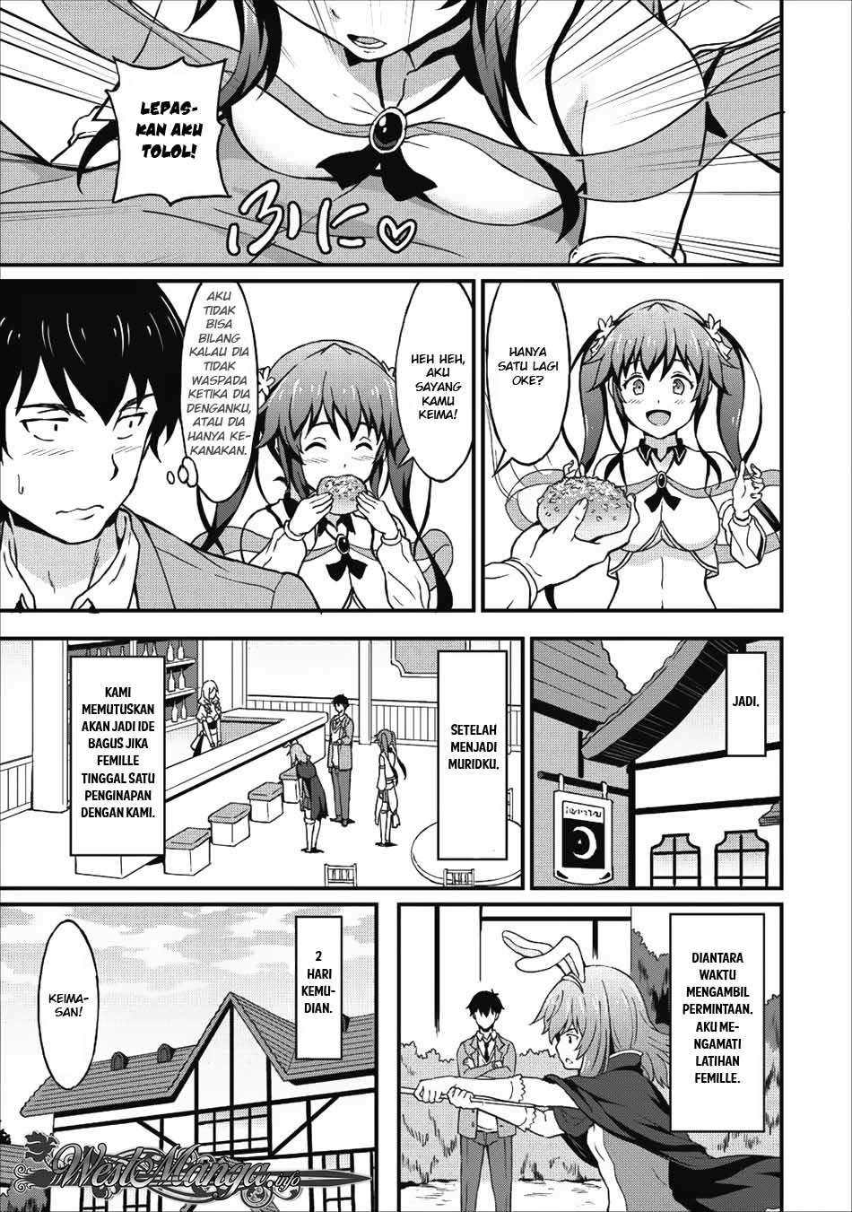 Taberu dake de Level-Up! Damegami to Issho ni Isekai Musou Chapter 6 Gambar 11