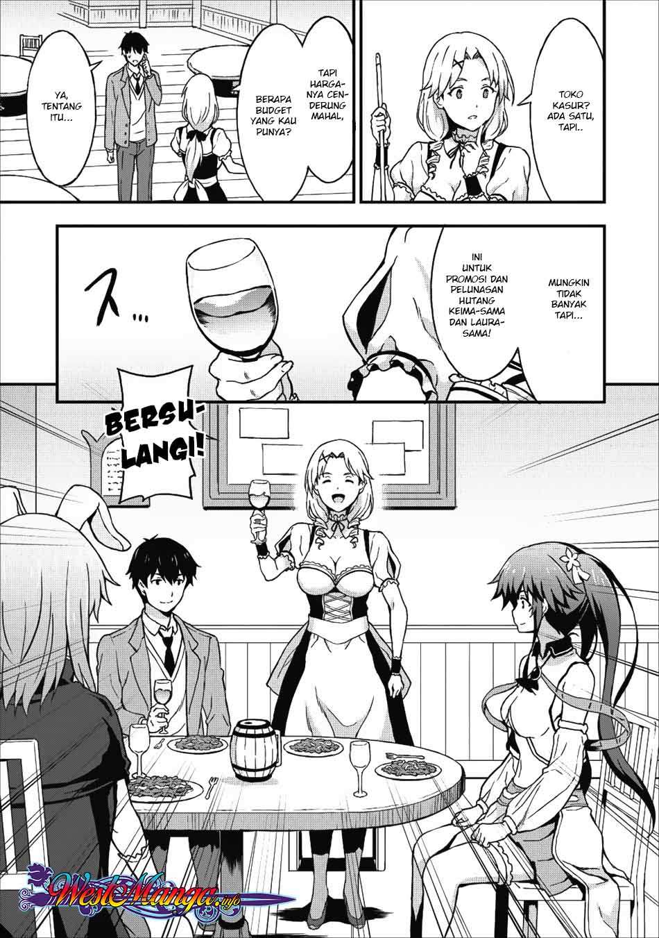 Taberu dake de Level-Up! Damegami to Issho ni Isekai Musou Chapter 6 Gambar 25
