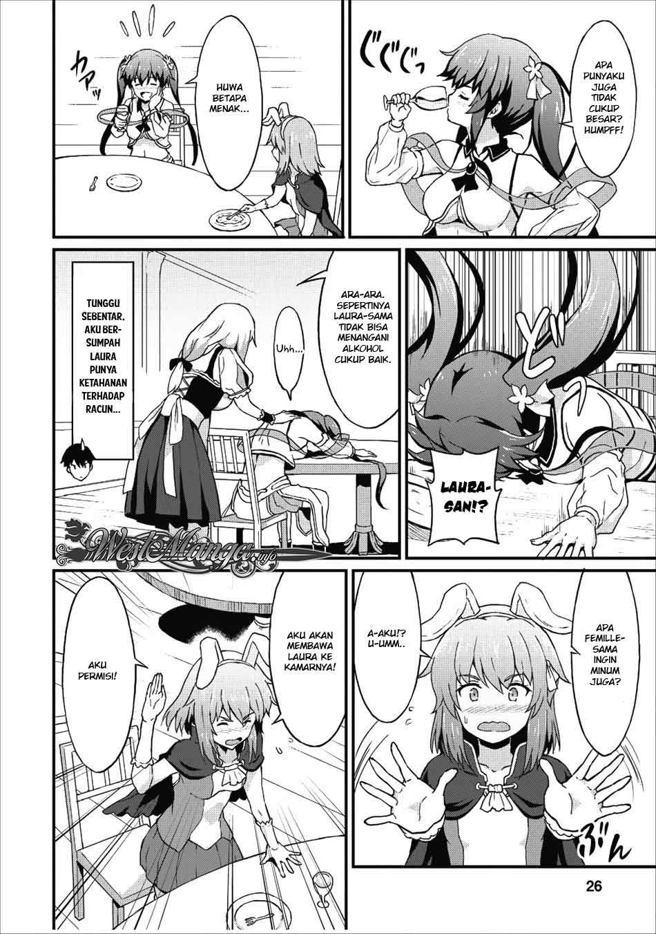 Taberu dake de Level-Up! Damegami to Issho ni Isekai Musou Chapter 6 Gambar 28