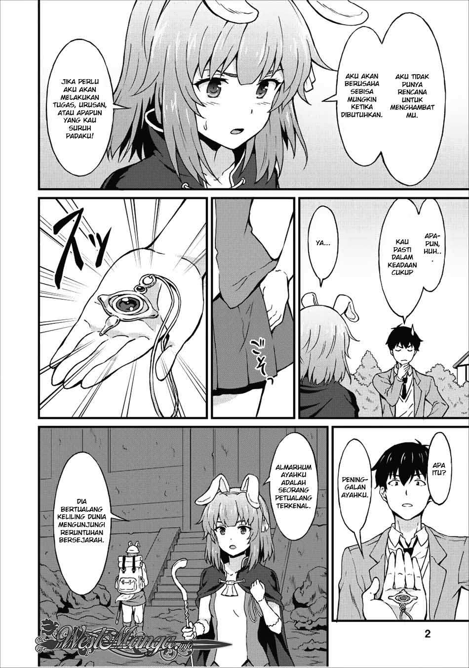 Taberu dake de Level-Up! Damegami to Issho ni Isekai Musou Chapter 6 Gambar 4