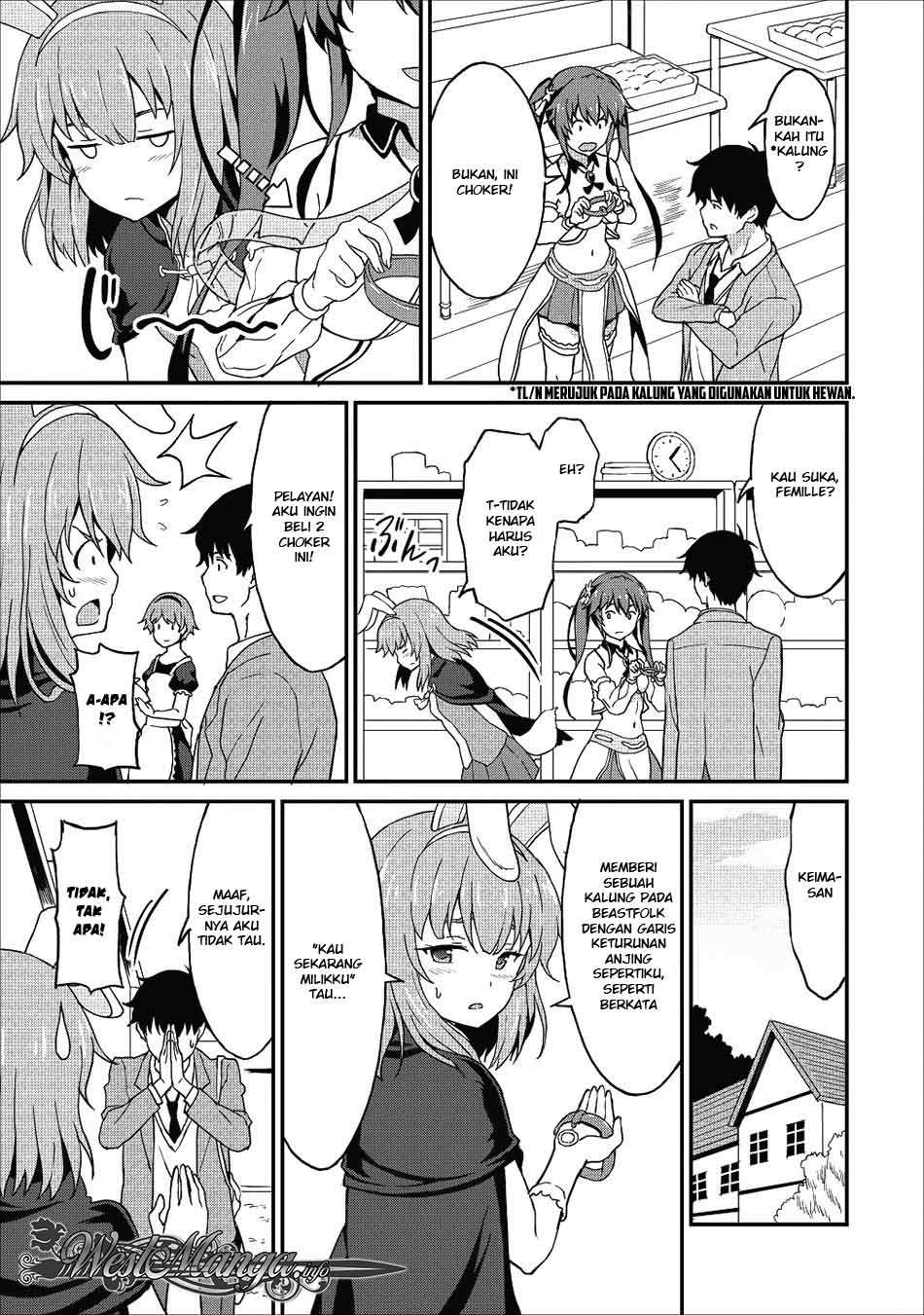 Taberu dake de Level-Up! Damegami to Issho ni Isekai Musou Chapter 7 Gambar 23