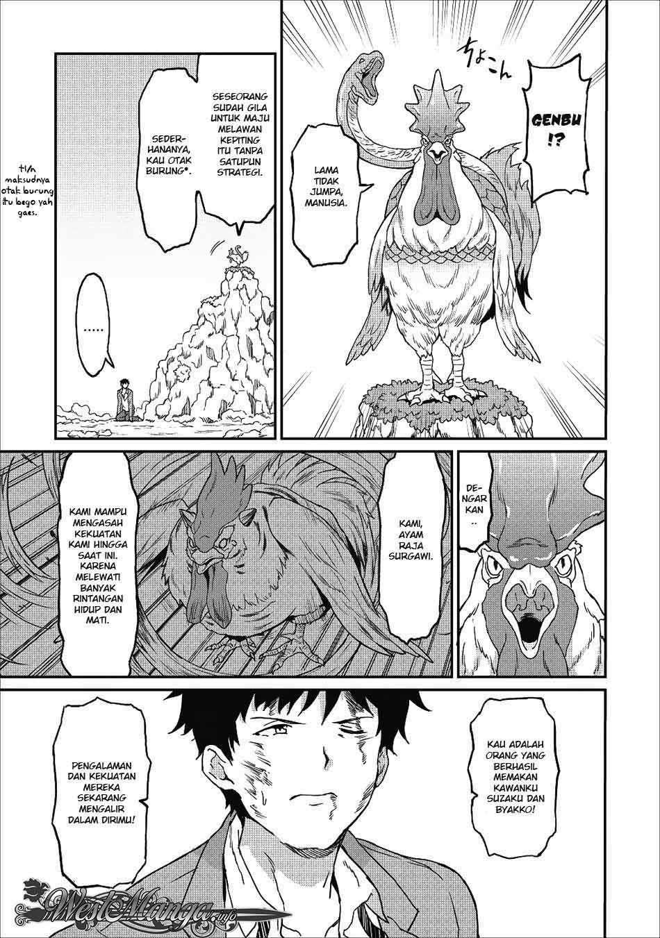 Taberu dake de Level-Up! Damegami to Issho ni Isekai Musou Chapter 8 Gambar 29