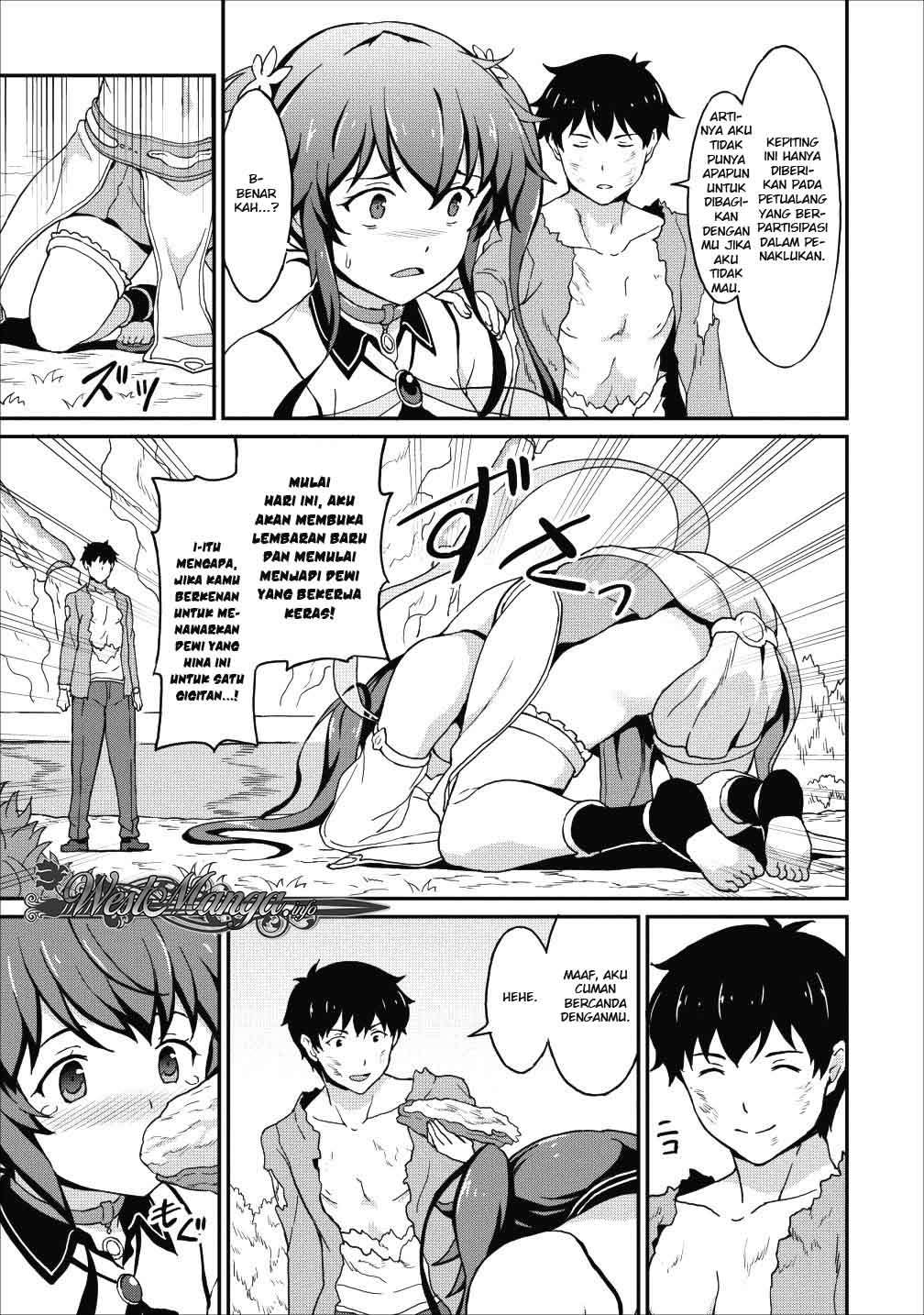 Taberu dake de Level-Up! Damegami to Issho ni Isekai Musou Chapter 9.1 Gambar 10