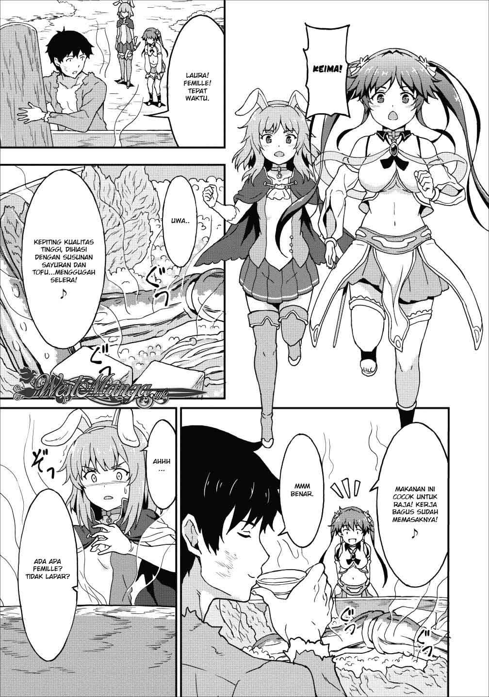 Taberu dake de Level-Up! Damegami to Issho ni Isekai Musou Chapter 9.1 Gambar 8