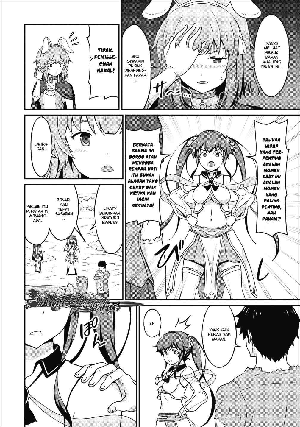 Taberu dake de Level-Up! Damegami to Issho ni Isekai Musou Chapter 9.1 Gambar 9