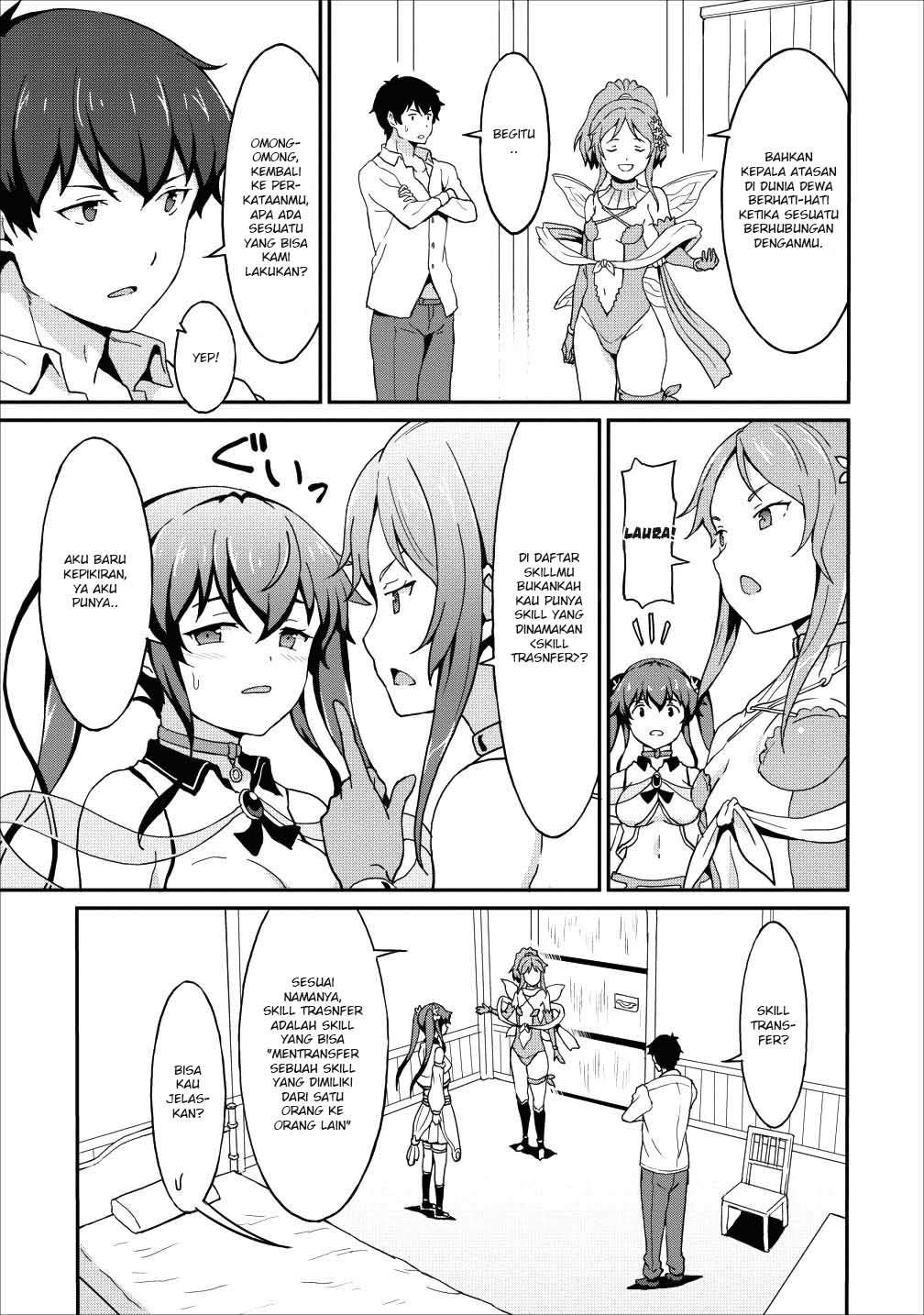 Taberu dake de Level-Up! Damegami to Issho ni Isekai Musou Chapter 9.2 Gambar 7