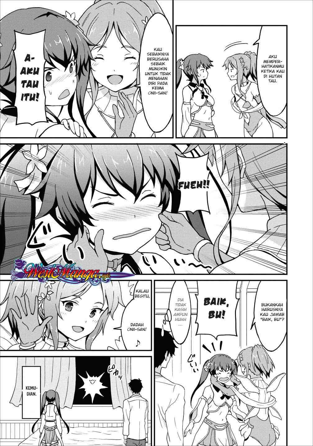 Taberu dake de Level-Up! Damegami to Issho ni Isekai Musou Chapter 9.2 Gambar 9