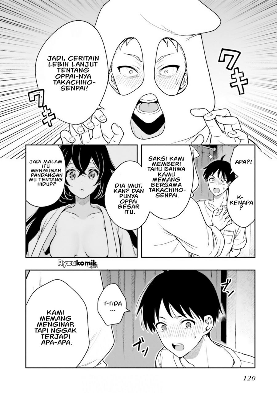 Takachiho Honoka-senpai ga SUKIde SUKIde Iroiro Gamandekinai. Chapter 10 Gambar 7