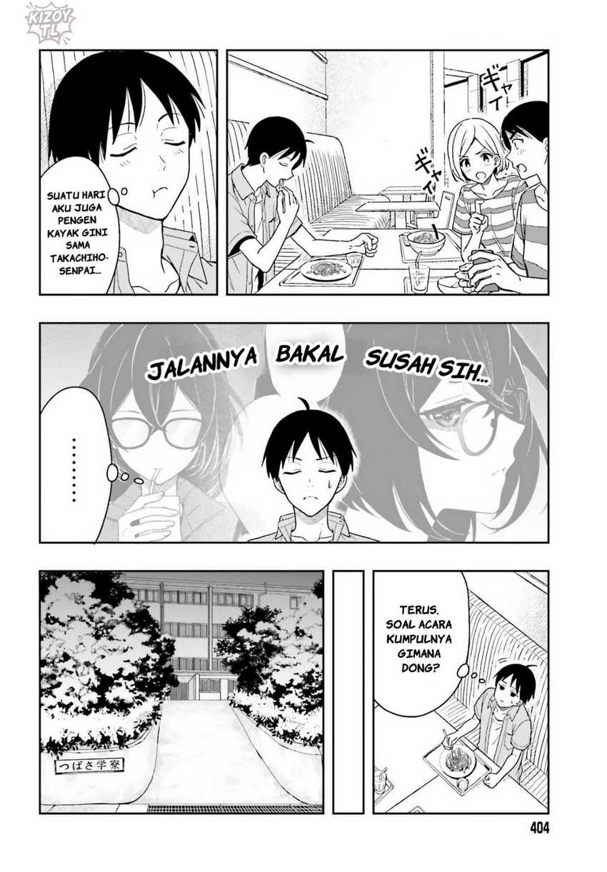 Takachiho Honoka-senpai ga SUKIde SUKIde Iroiro Gamandekinai. Chapter 4 Gambar 10