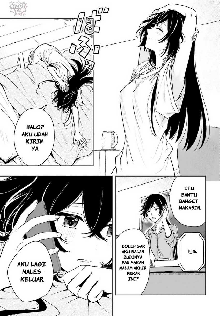 Takachiho Honoka-senpai ga SUKIde SUKIde Iroiro Gamandekinai. Chapter 4 Gambar 13