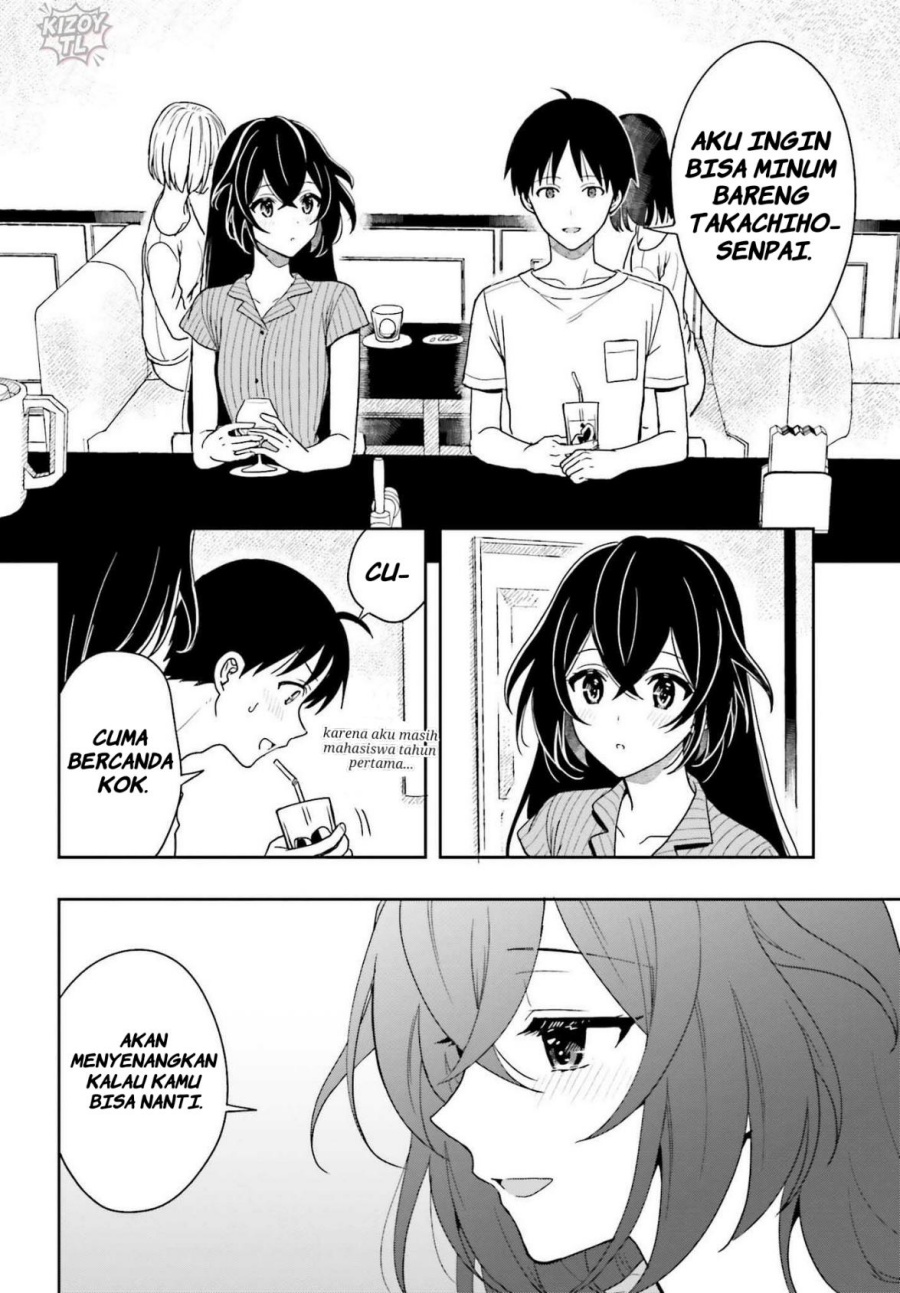 Takachiho Honoka-senpai ga SUKIde SUKIde Iroiro Gamandekinai. Chapter 6 Gambar 16