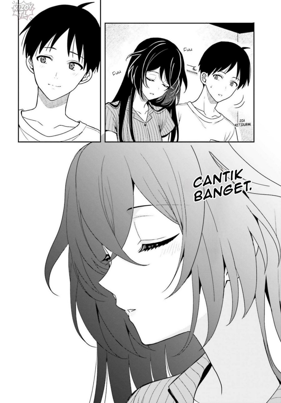 Takachiho Honoka-senpai ga SUKIde SUKIde Iroiro Gamandekinai. Chapter 6 Gambar 28
