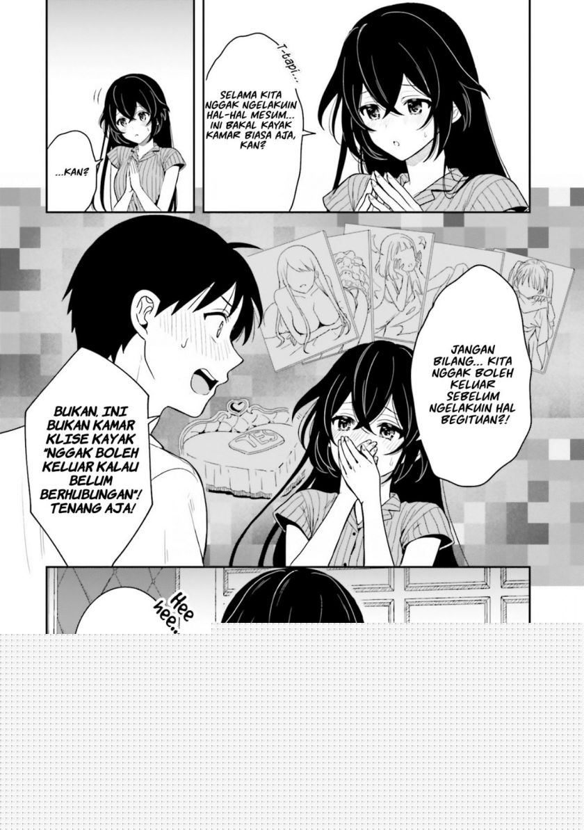 Takachiho Honoka-senpai ga SUKIde SUKIde Iroiro Gamandekinai. Chapter 7 Gambar 13