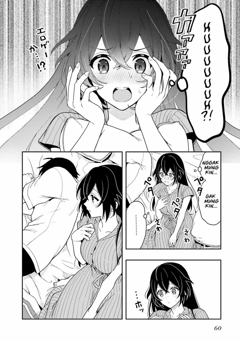 Takachiho Honoka-senpai ga SUKIde SUKIde Iroiro Gamandekinai. Chapter 7 Gambar 28