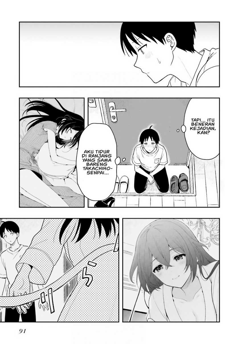 Takachiho Honoka-senpai ga SUKIde SUKIde Iroiro Gamandekinai. Chapter 9 Gambar 3