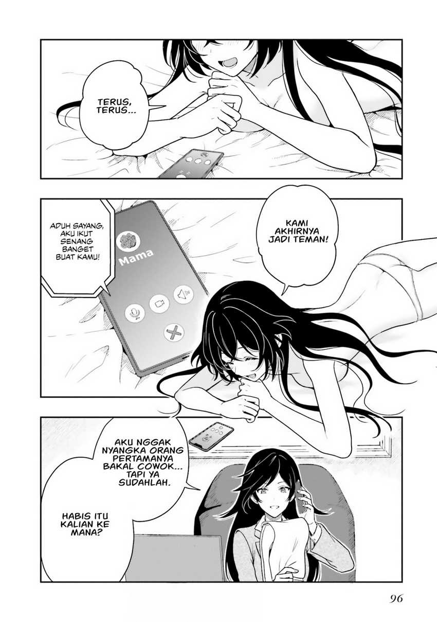 Takachiho Honoka-senpai ga SUKIde SUKIde Iroiro Gamandekinai. Chapter 9 Gambar 8