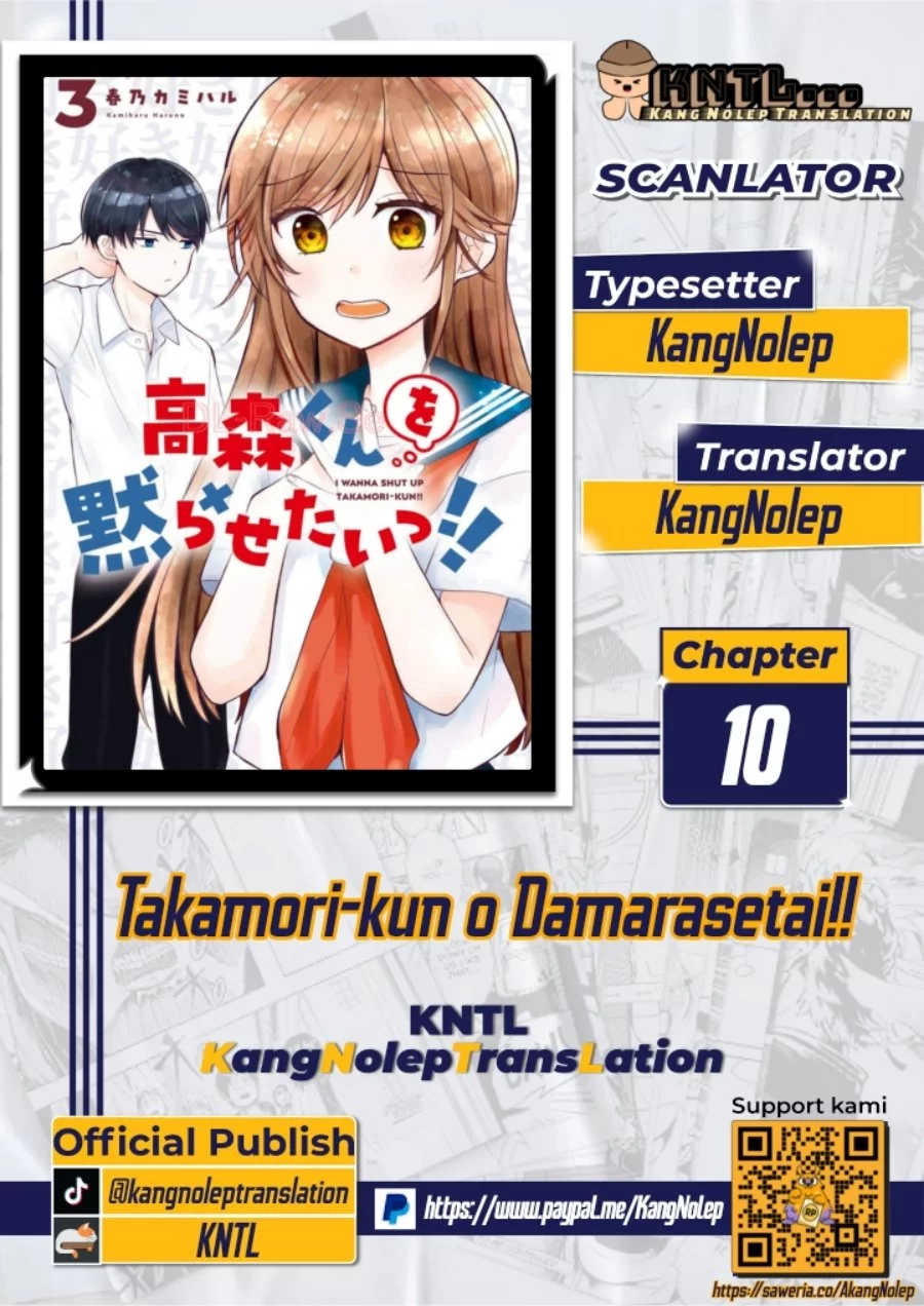 Baca Komik Takamori-kun wo Damarasetai!! Chapter 10 Gambar 1