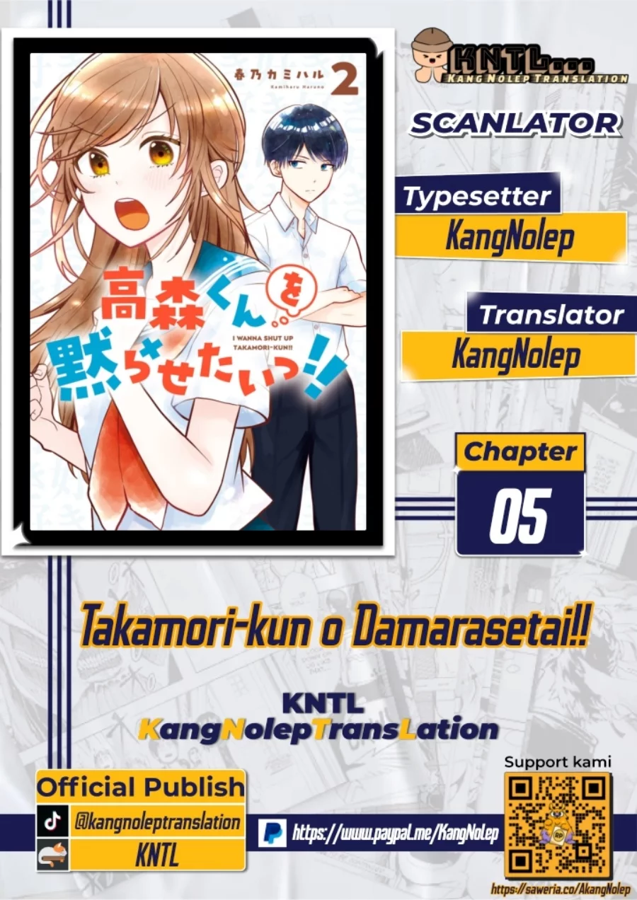 Baca Komik Takamori-kun wo Damarasetai!! Chapter 5 Gambar 1