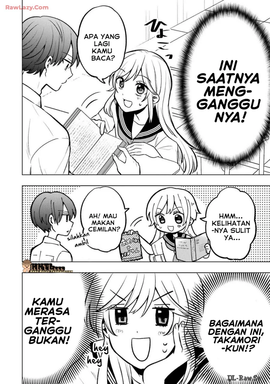 Takamori-kun wo Damarasetai!! Chapter 8.5 Gambar 9