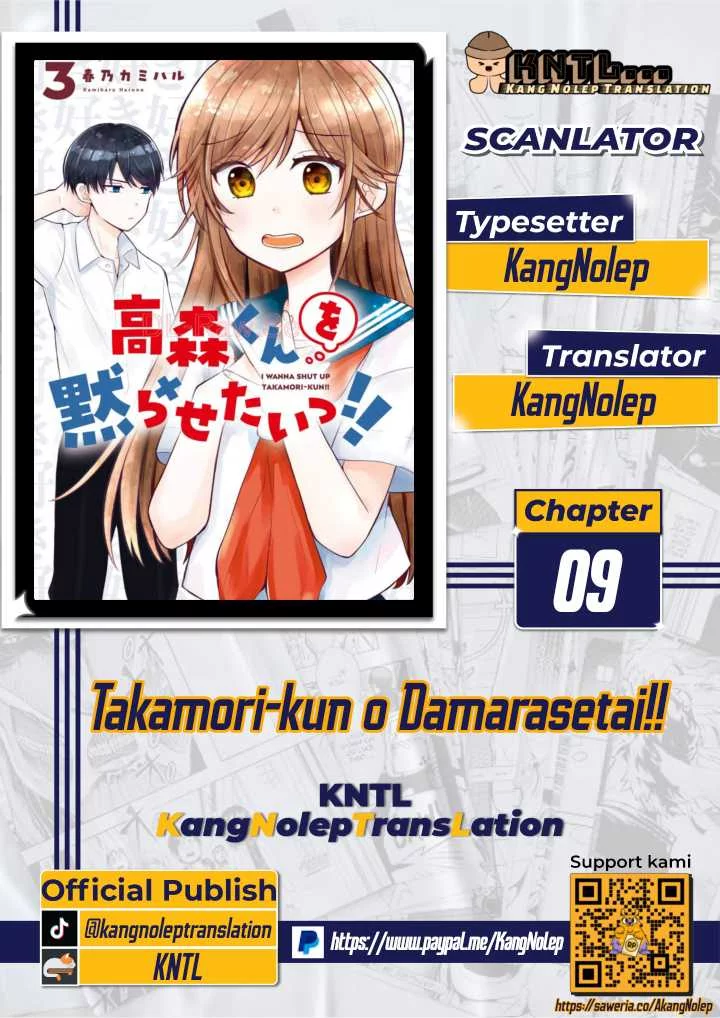Baca Komik Takamori-kun wo Damarasetai!! Chapter 9 Gambar 1