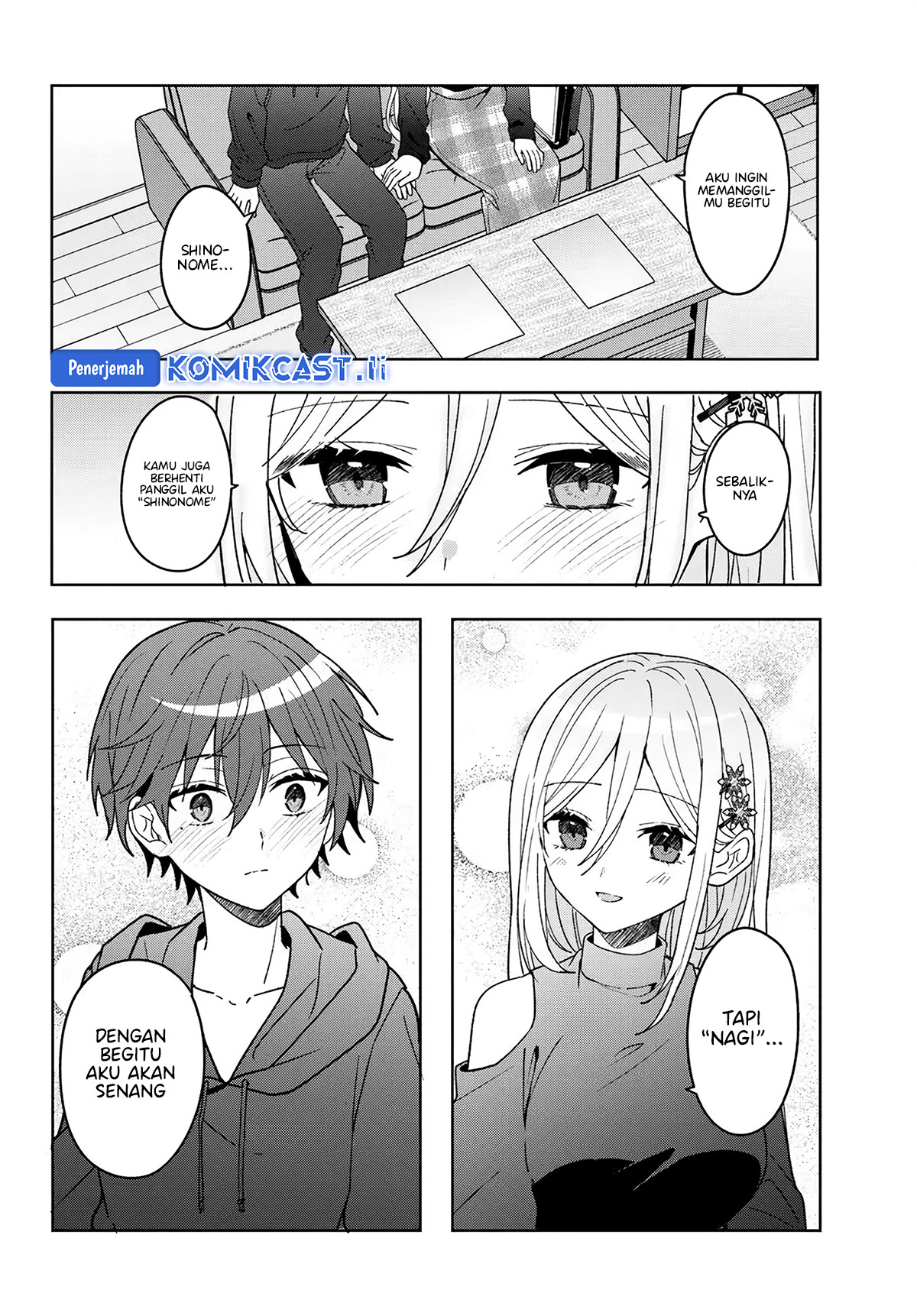 Takou no Hiki wo Tasuketara, Otomodachi kara Hajimeru Koto ni narimashita (After Helping “Ice Princess” from Another School, I Decided to Start As a Friend) Chapter 10.1 Gambar 12