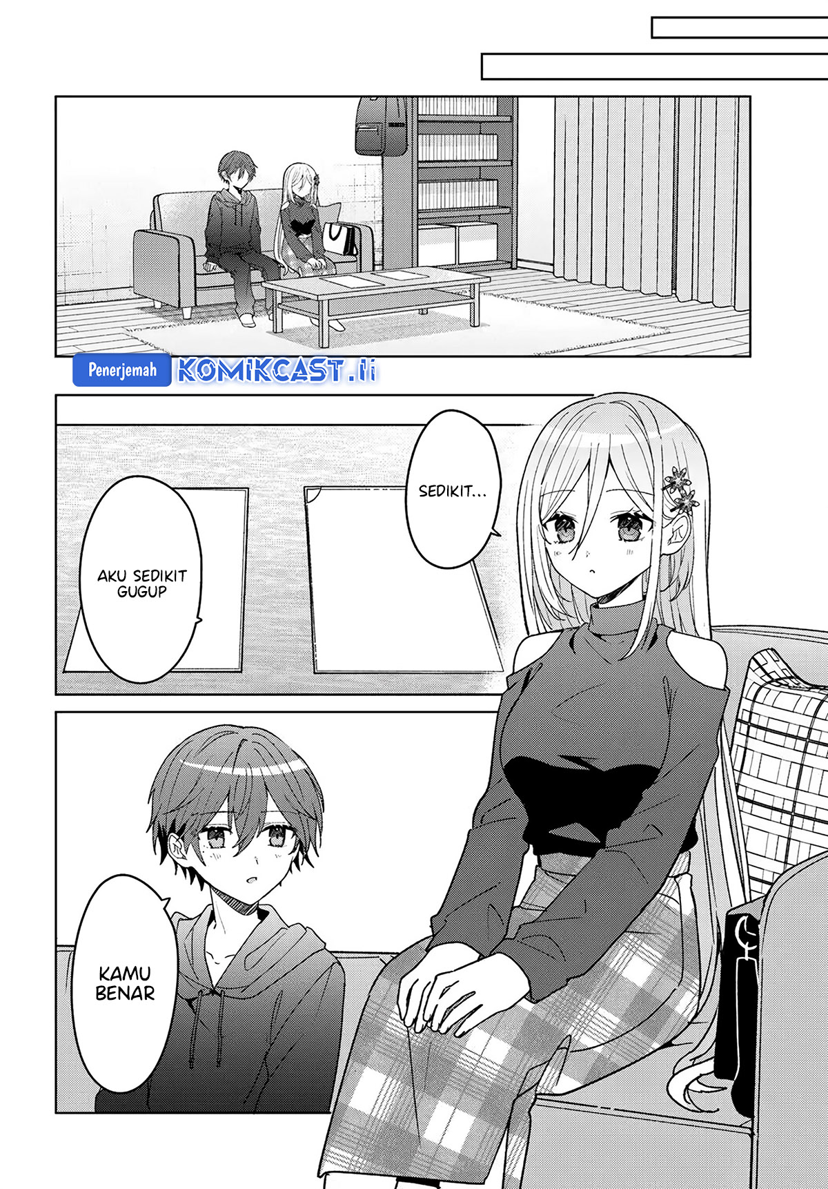 Takou no Hiki wo Tasuketara, Otomodachi kara Hajimeru Koto ni narimashita (After Helping “Ice Princess” from Another School, I Decided to Start As a Friend) Chapter 10.1 Gambar 4