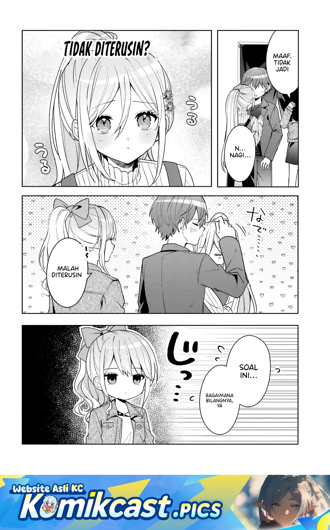 Baca Komik Takou no Hiki wo Tasuketara, Otomodachi kara Hajimeru Koto ni narimashita (After Helping “Ice Princess” from Another School, I Decided to Start As a Friend) Chapter 11.2 Gambar 1