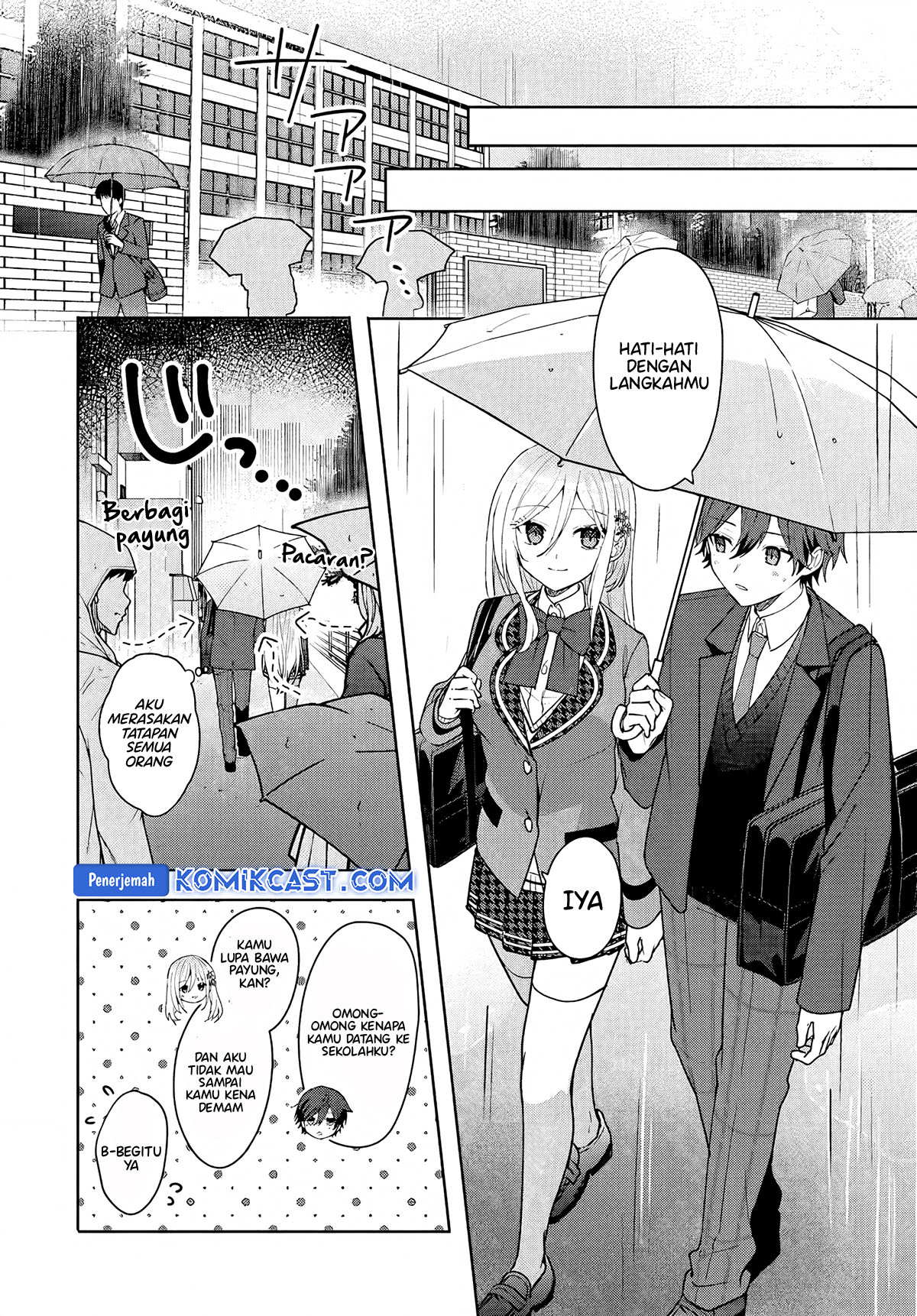 Takou no Hiki wo Tasuketara, Otomodachi kara Hajimeru Koto ni narimashita (After Helping “Ice Princess” from Another School, I Decided to Start As a Friend) Chapter 6.1 Gambar 8