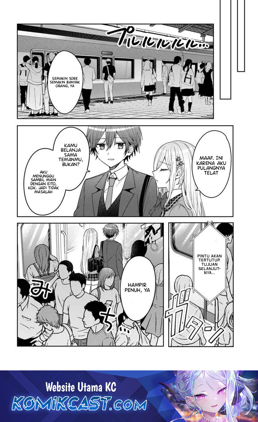 Baca Komik Takou no Hiki wo Tasuketara, Otomodachi kara Hajimeru Koto ni narimashita (After Helping “Ice Princess” from Another School, I Decided to Start As a Friend) Chapter 9.2 Gambar 1