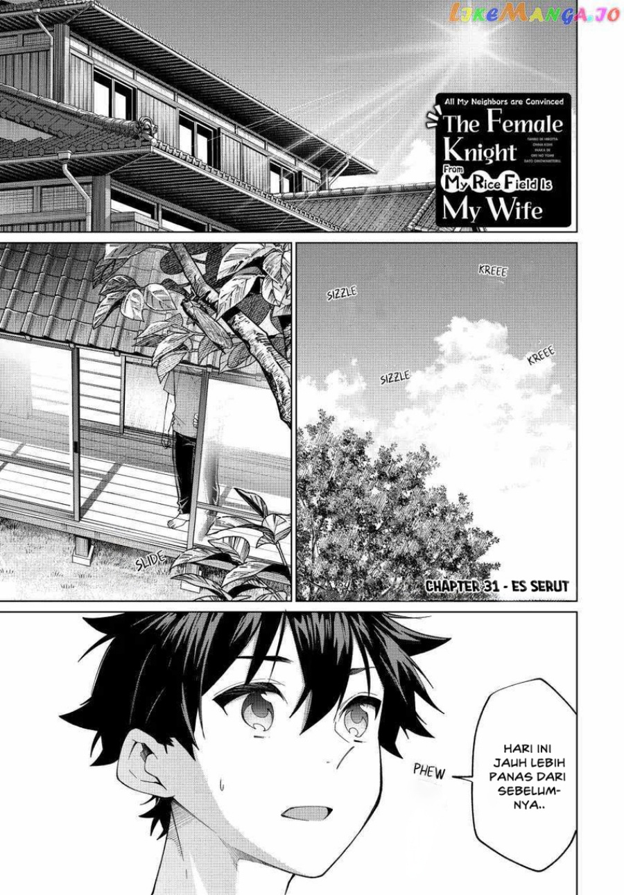 Tanbo de Hirotta Onna Kishi, Inaka de Ore no Yome da to Omowareteiru Chapter 31 Gambar 3