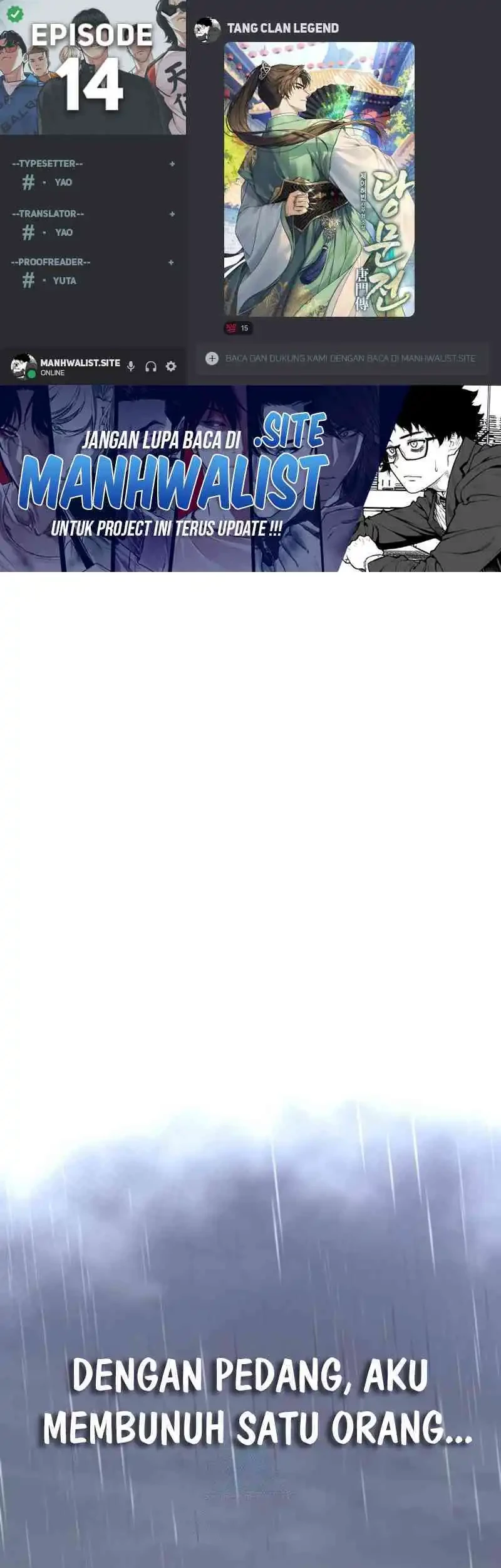 Baca Komik Tang Clan Legend Chapter 14 Gambar 1