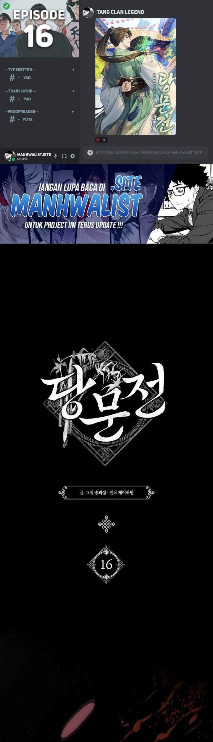 Baca Komik Tang Clan Legend Chapter 16 Gambar 1