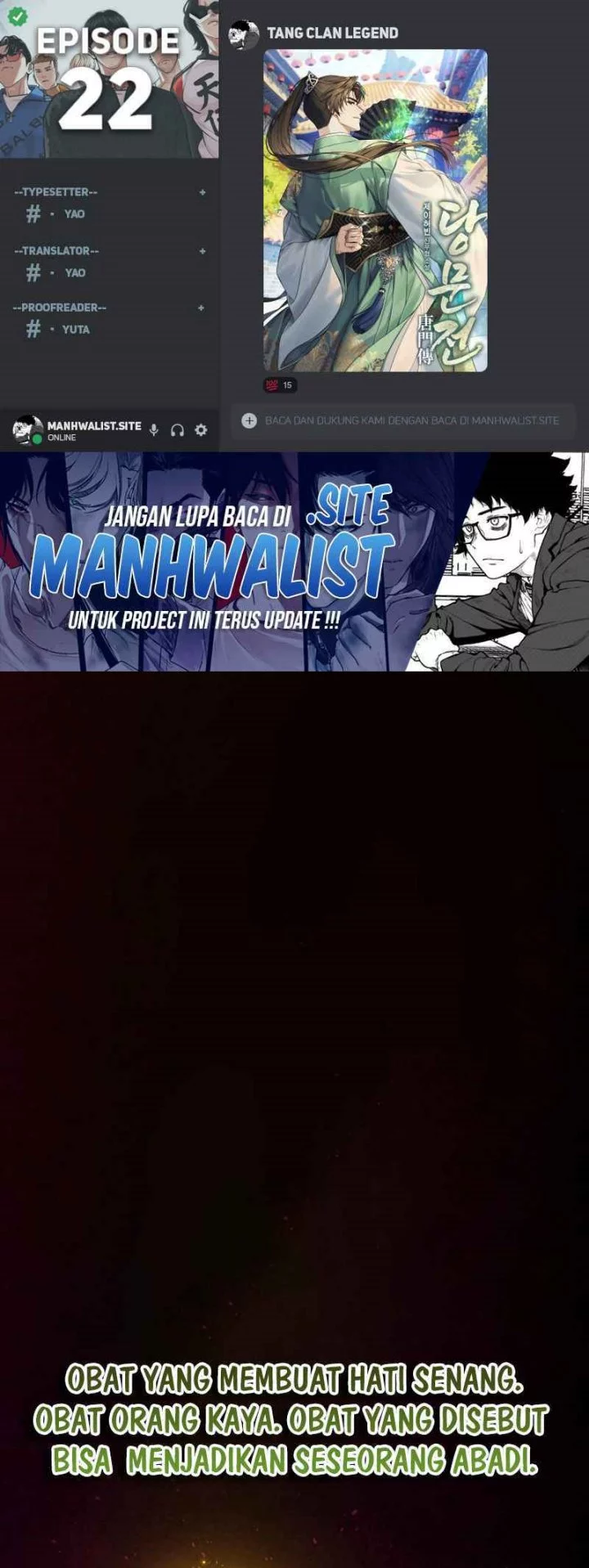 Baca Komik Tang Clan Legend Chapter 22 Gambar 1