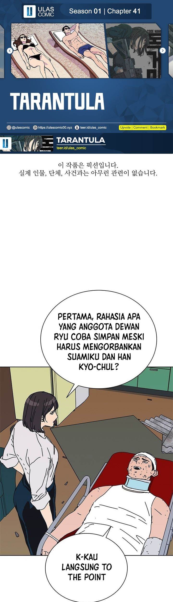 Baca Komik Tarantula (SHIN Jinwoo) Chapter 41 Gambar 1
