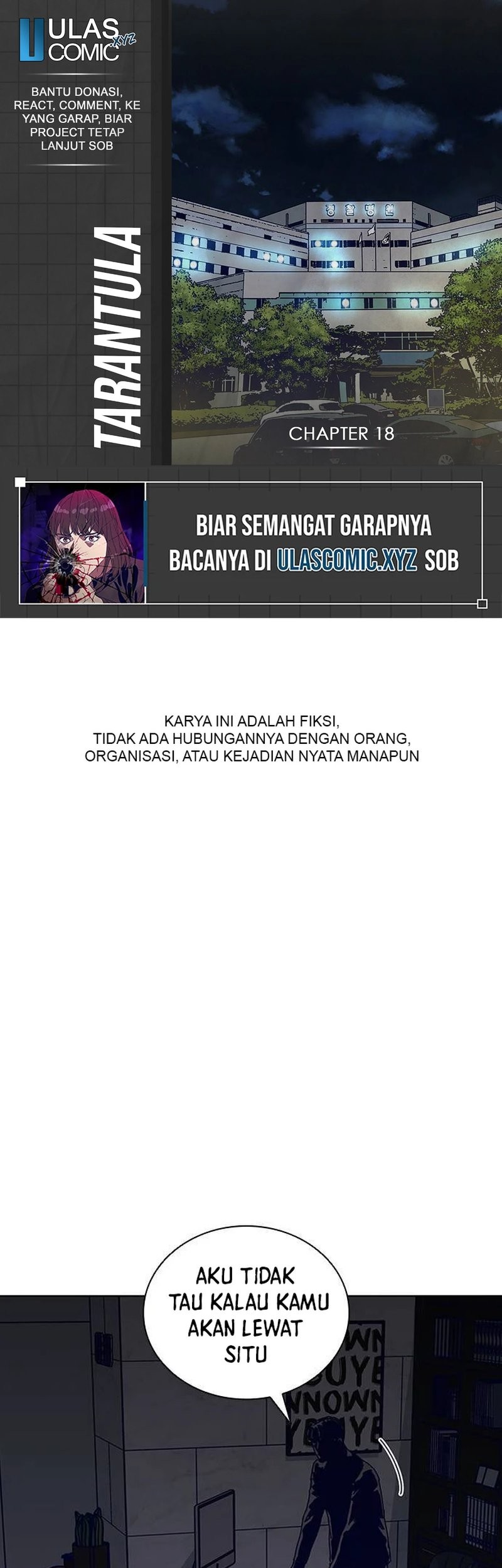 Baca Komik Tarantula Chapter 18 Gambar 1