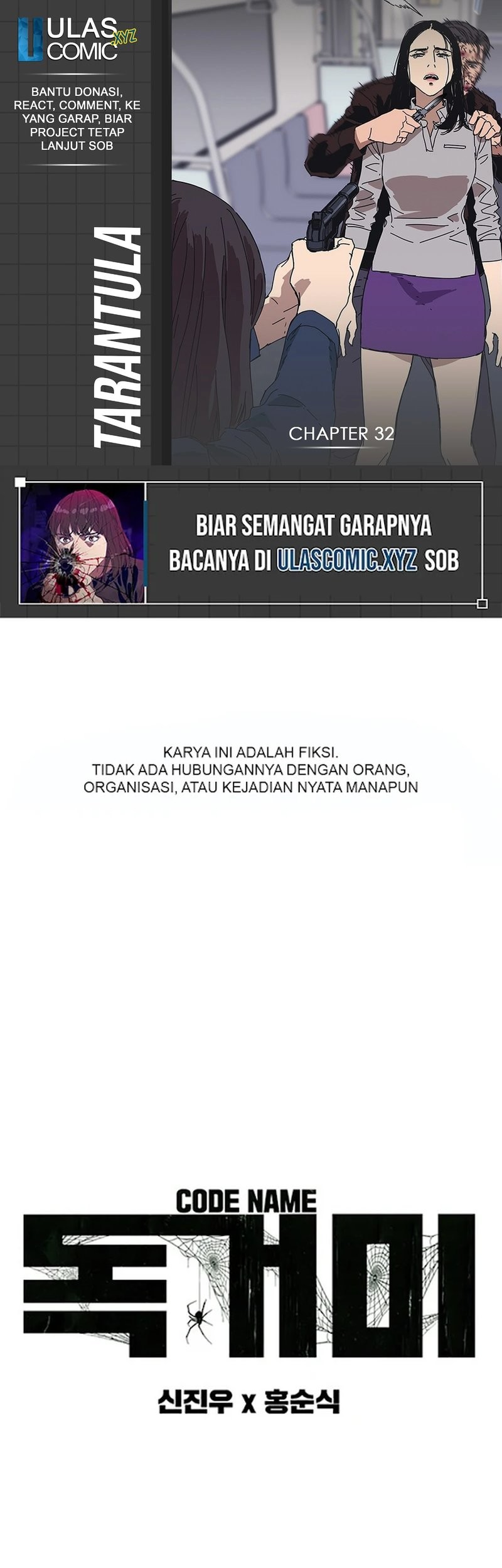 Baca Komik Tarantula Chapter 32 Gambar 1