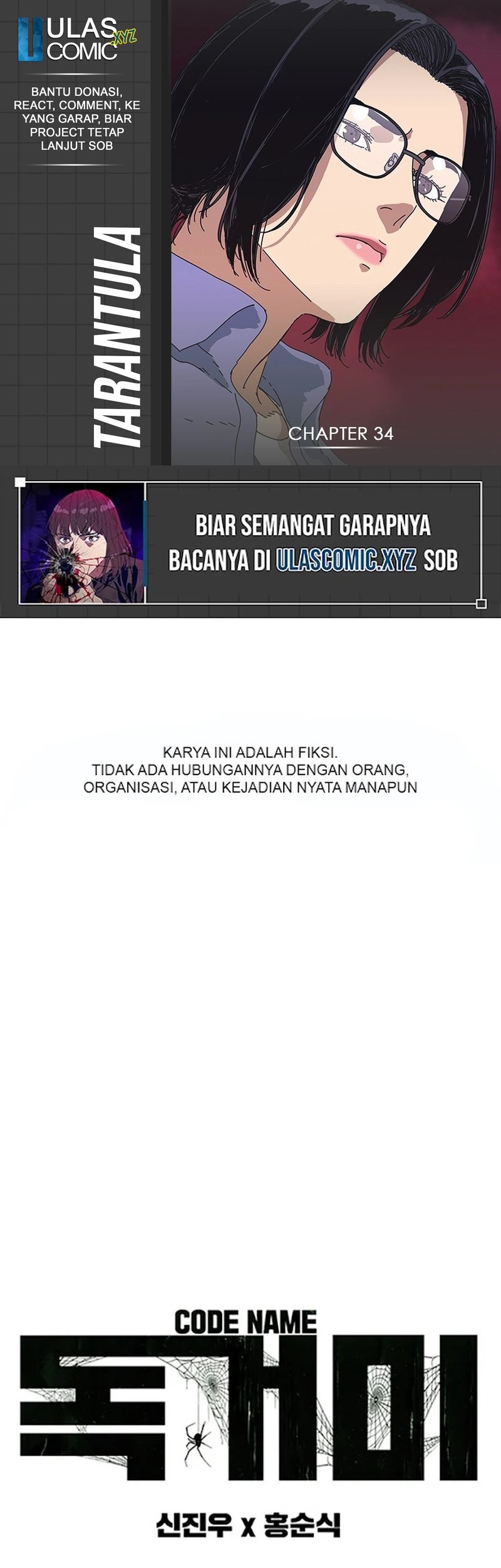 Baca Komik Tarantula Chapter 34 Gambar 1