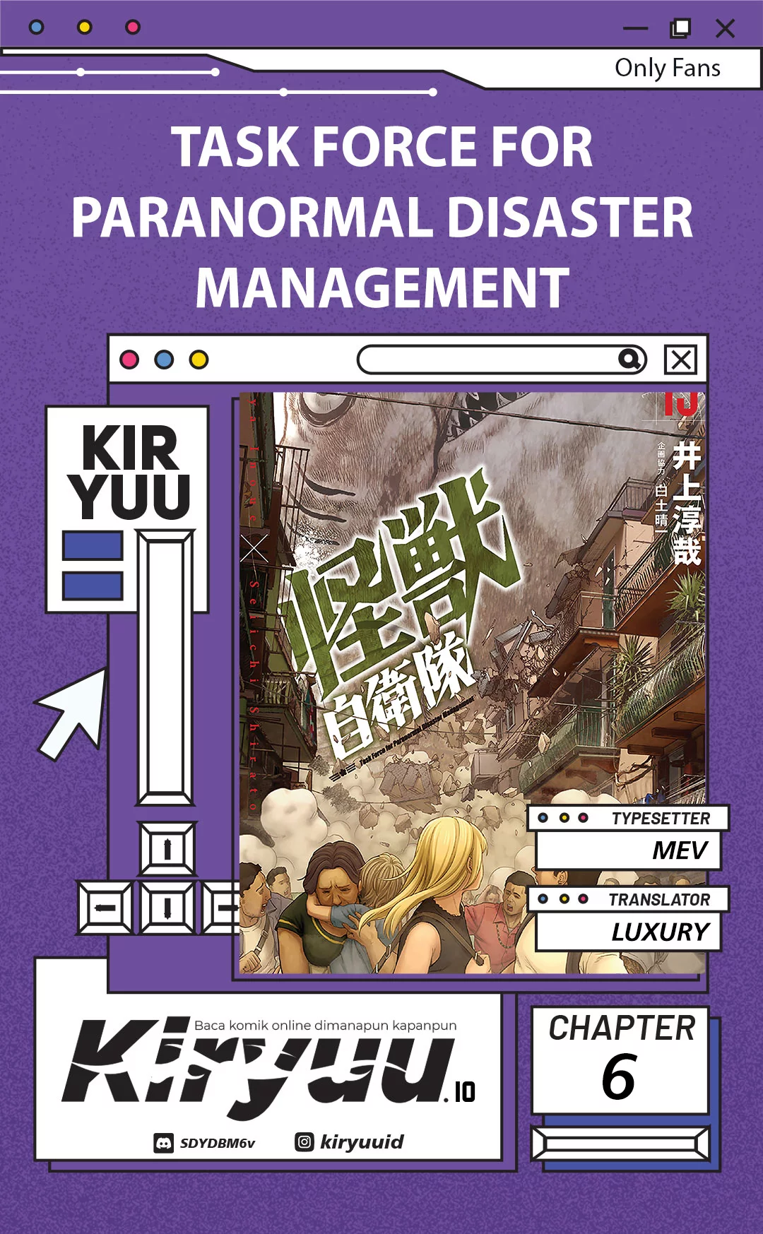 Baca Komik Task Force for Paranormal Disaster Management Chapter 6 Gambar 1