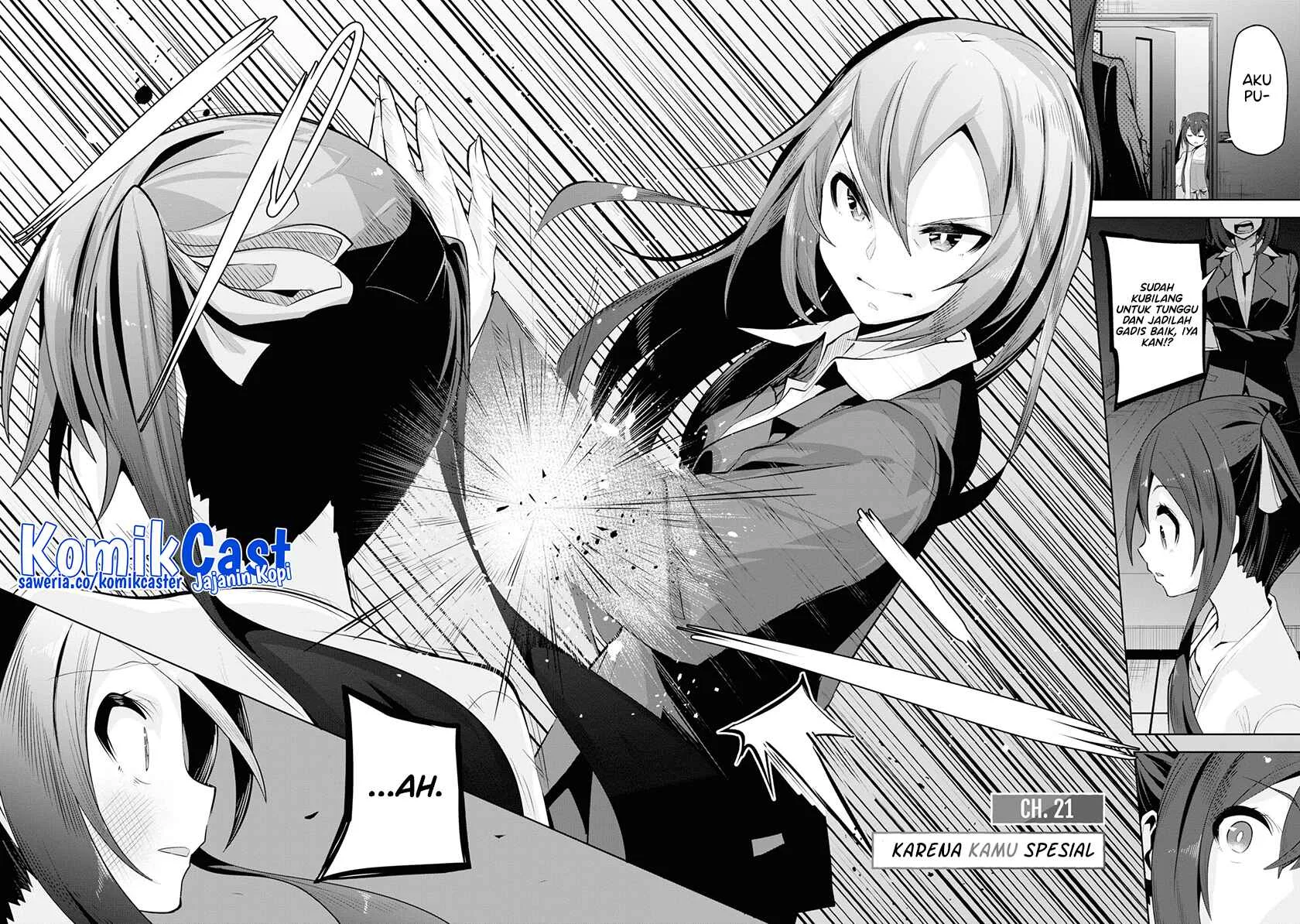 Tenkou-saki no Seiso Karen na Bishoujo ga, Mukashi Danshi to Omotte Issho ni Asonda Osananajimi datta Ken Chapter 21 Gambar 3