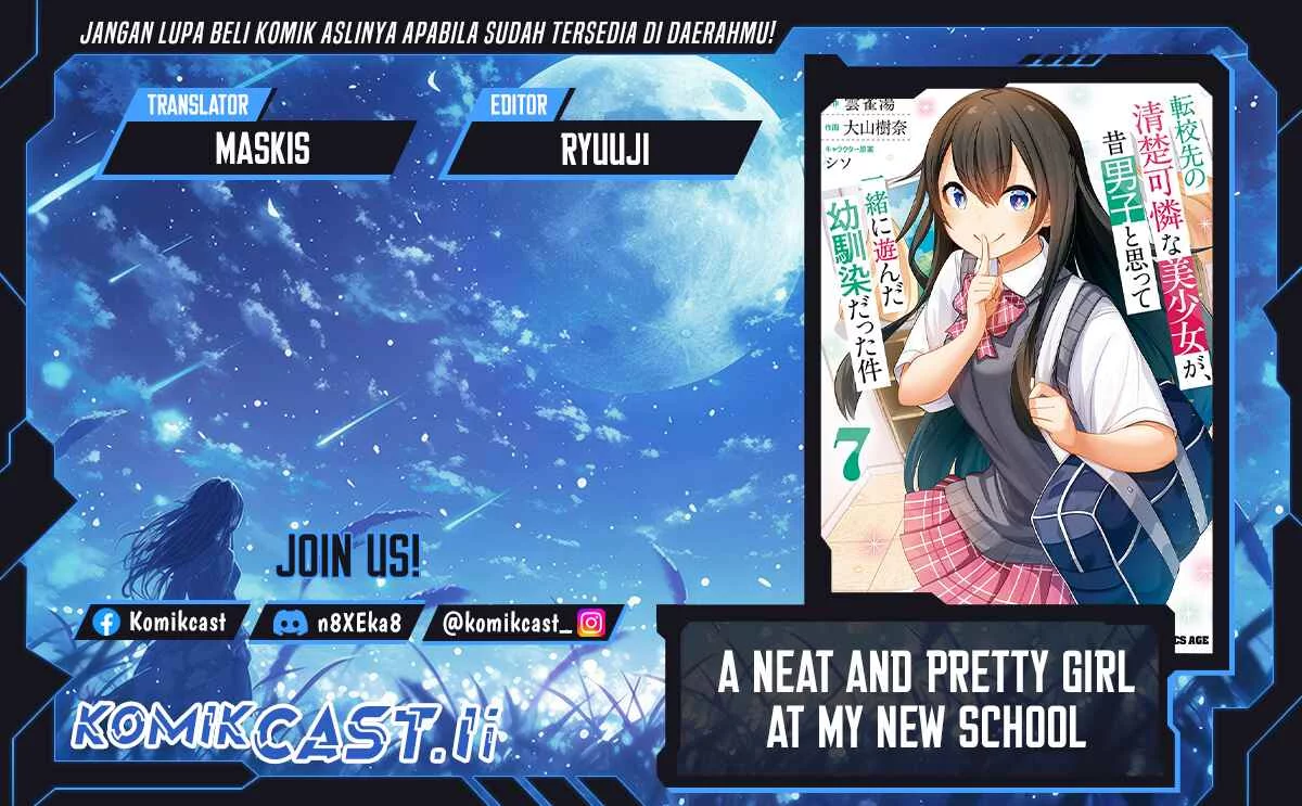 Baca Komik Tenkou-saki no Seiso Karen na Bishoujo ga, Mukashi Danshi to Omotte Issho ni Asonda Osananajimi datta Ken Chapter 22 Gambar 1