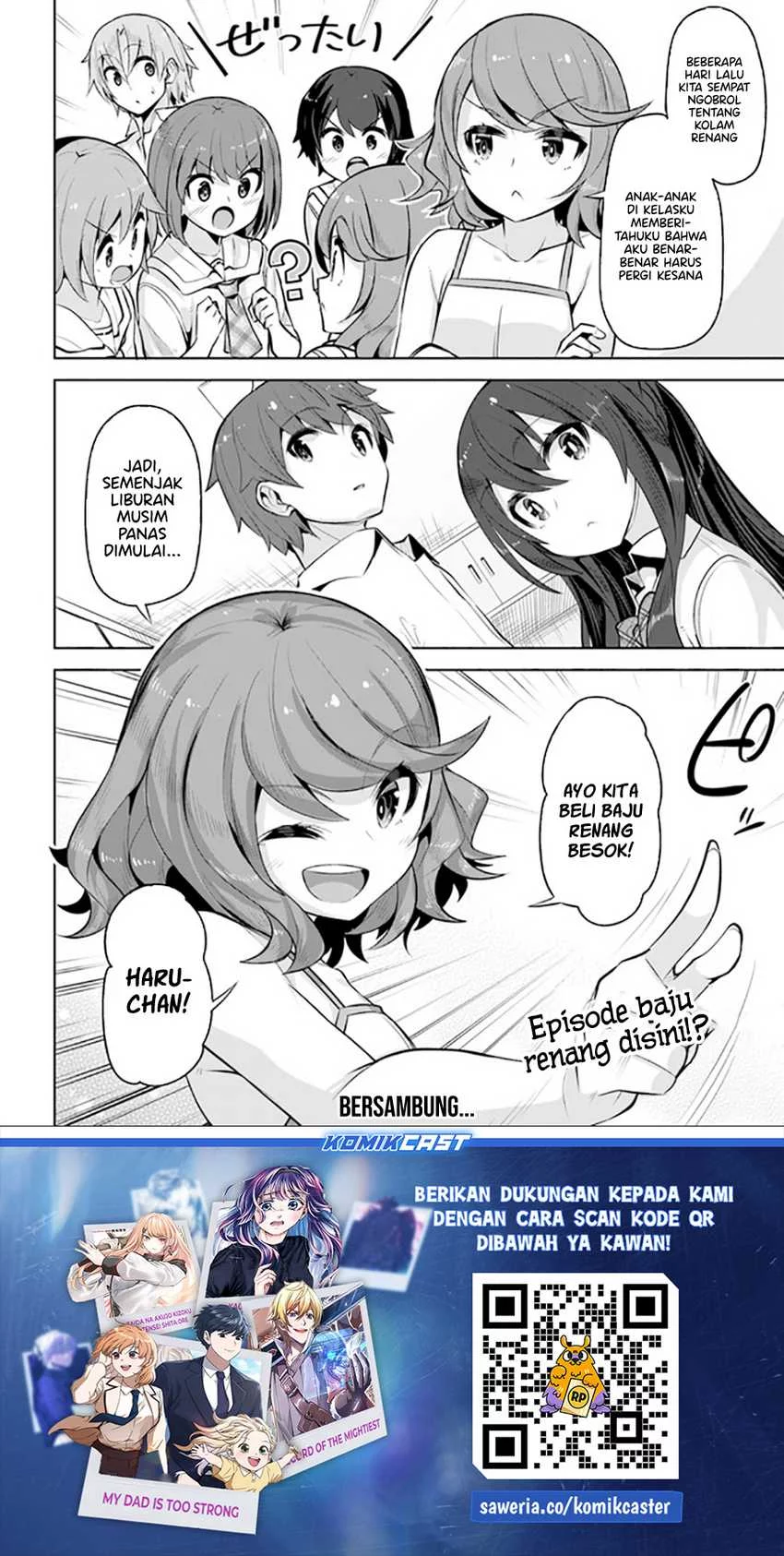 Tenkou-saki no Seiso Karen na Bishoujo ga, Mukashi Danshi to Omotte Issho ni Asonda Osananajimi datta Ken Chapter 26 Gambar 32